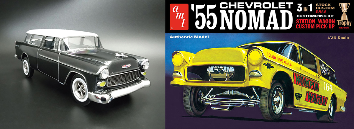 AMT 1297 ‘55 Chevrolet Nomad au 1/25