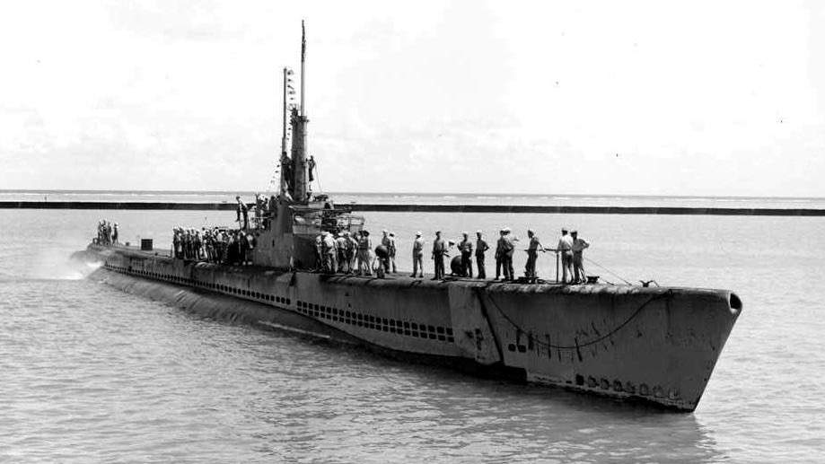 l'USS Cabrilla revient d’une patrouille