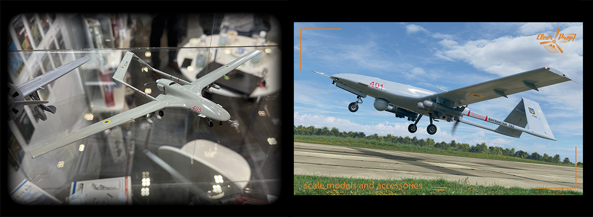 Clear Prop CP4809 Bayraktar TB2 au 1/48