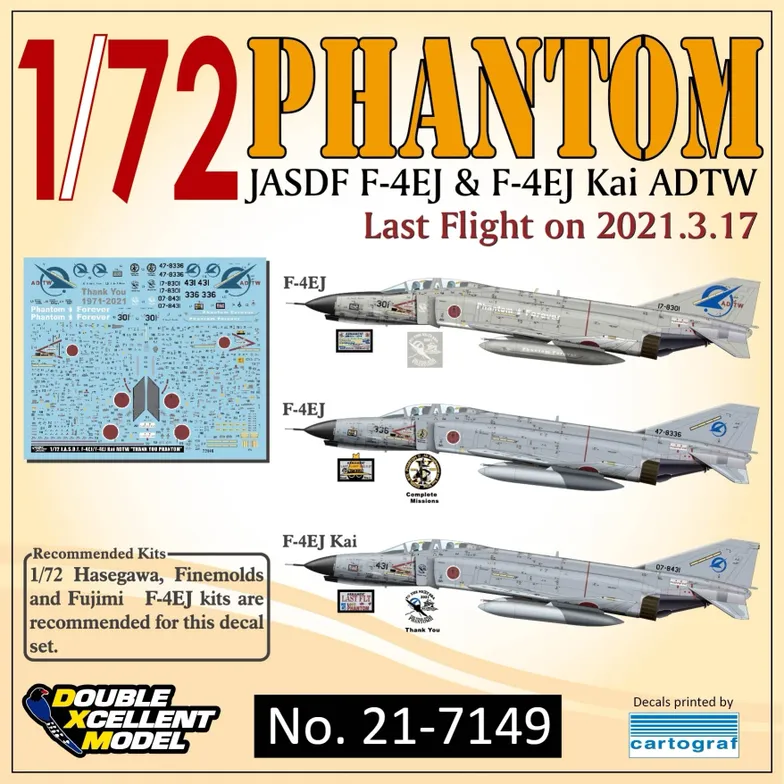 JASDF ADTW F-4EJ KAI &laquo;&nbsp;Last Flight 2021&nbsp;&raquo; au 1/72
