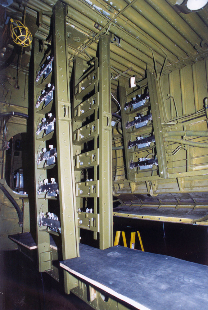 l'intérieur d'un Martin B-26G Marauder