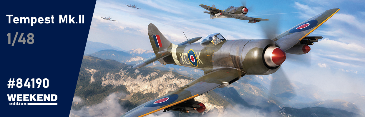 Eduard 84190 Tempest Mk.II Weekend edition au 1/48