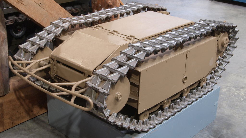 un porte-charge Goliath à WTS-Koblenz, vu de 3/4 arrière droit