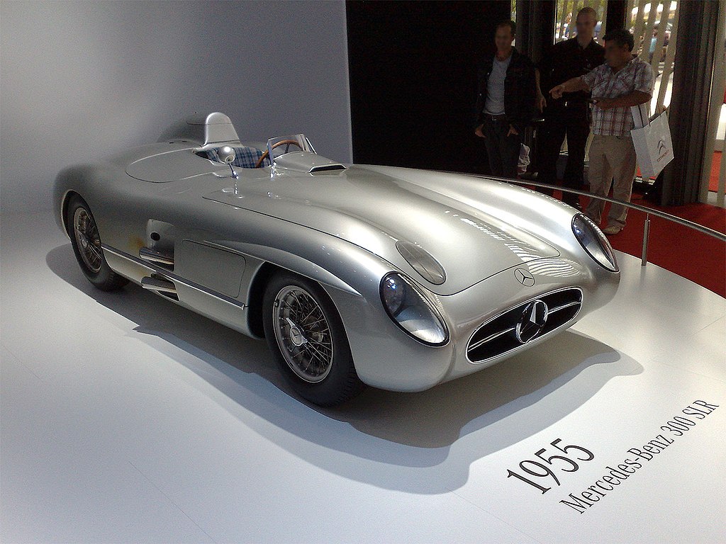 une Mercedes-Benz 300 SLR à l'IAA 2009