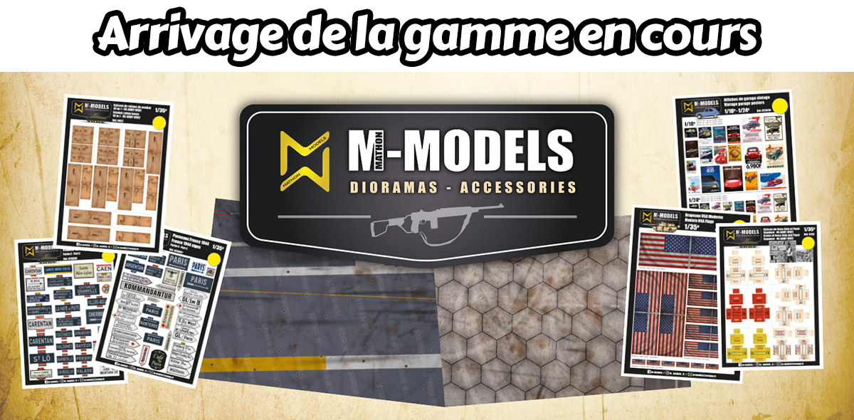 nouvel arrivage des produits M-Models