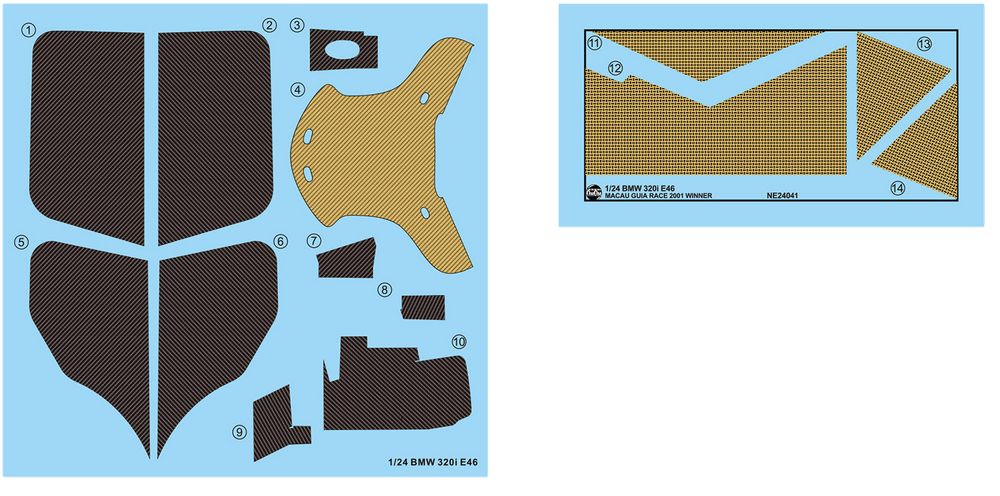 la feuille de décalcomanies