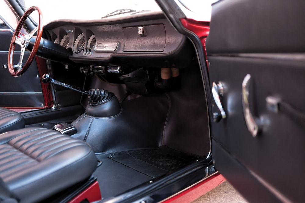 le tableau de bord vu du côté passager