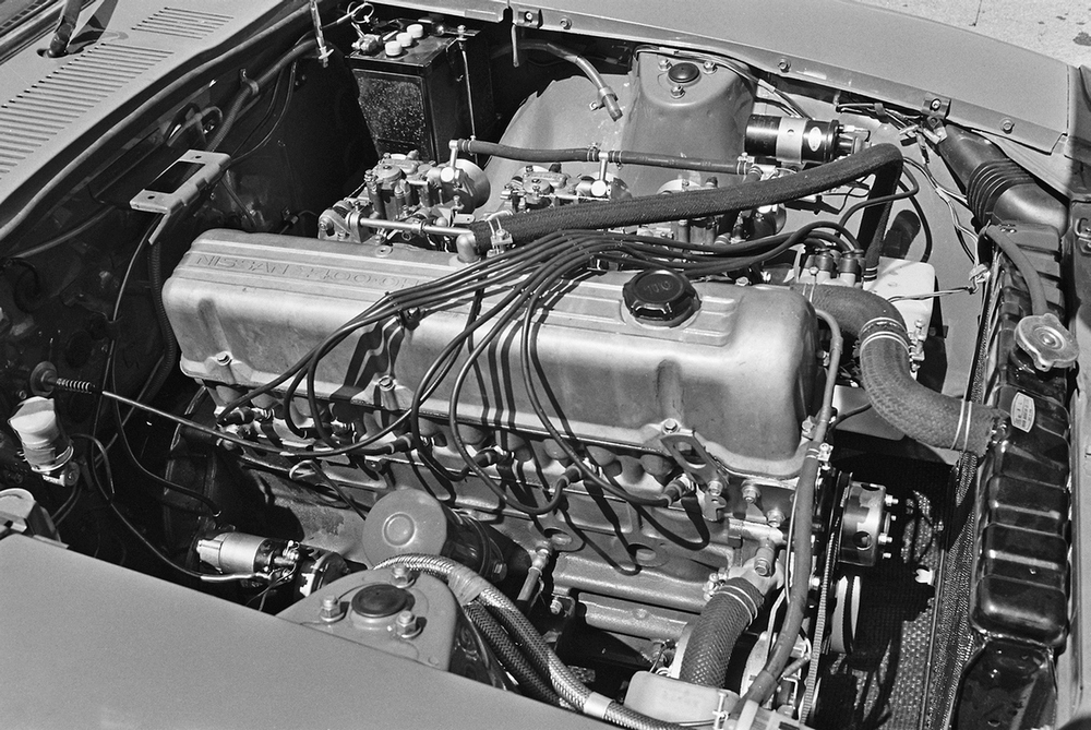 le moteur d'une Nissan Fairlady Z432-R (PS30-SB)