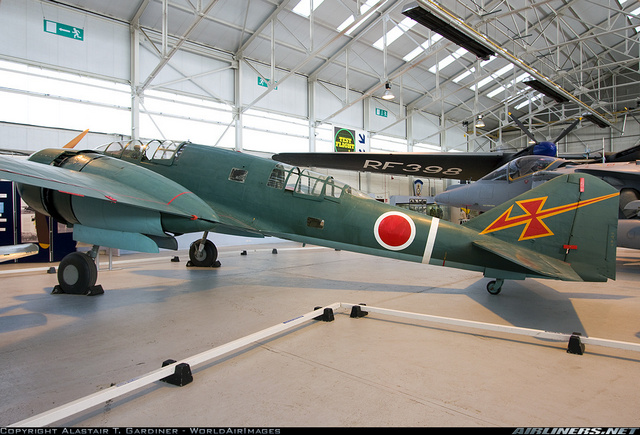 cet élégant Mitsubishi Ki-46-III est l’une des nombreuses expositions intéressantes dans le hangar «War Planes» du super RAF Museum à Cosford