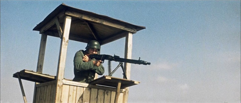 une MG 42 dans le film Une chance sur mille
