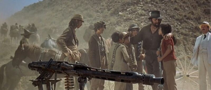 une MG 42 dans le film Une chance sur mille