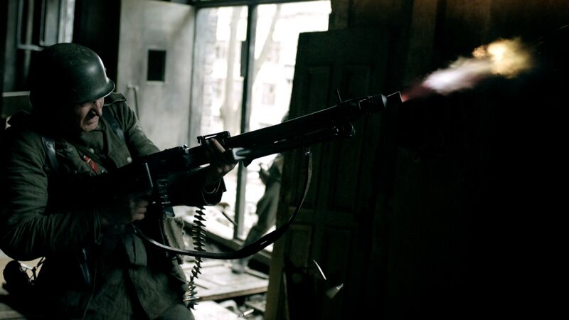 une MG 42 dans la série Frères d'armes