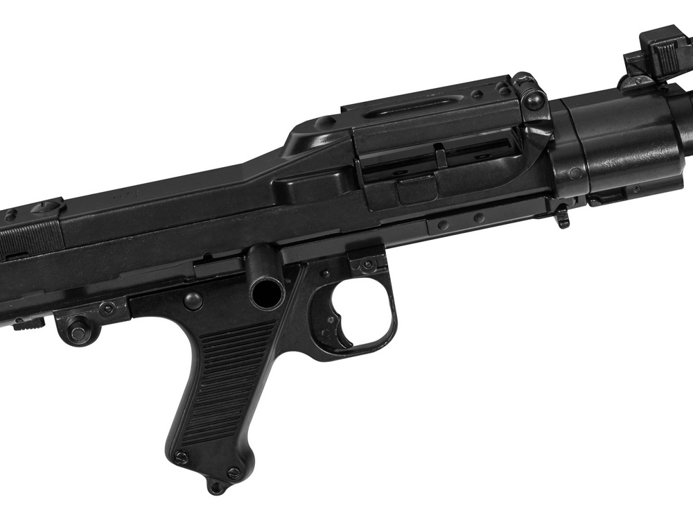 une mitrailleuse d'infanterie allemande MG34