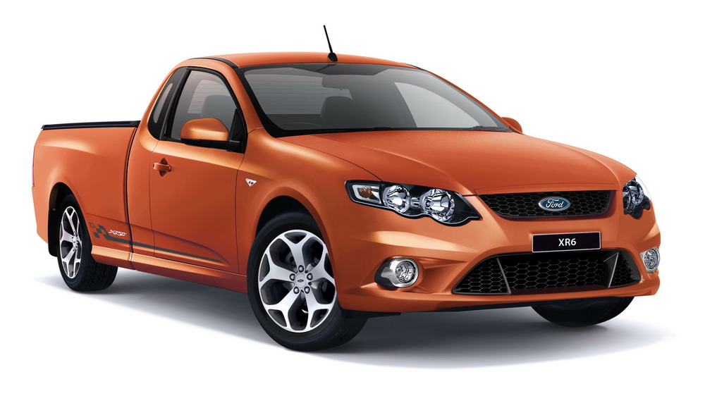 une Ford Falcon XR6 Ute &laquo;&nbsp;50th Anniversary&nbsp;&raquo; AU-spec (FG) 2010
