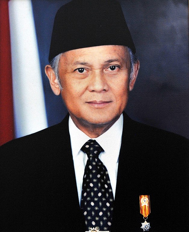 le portrait de B. J. Habibie