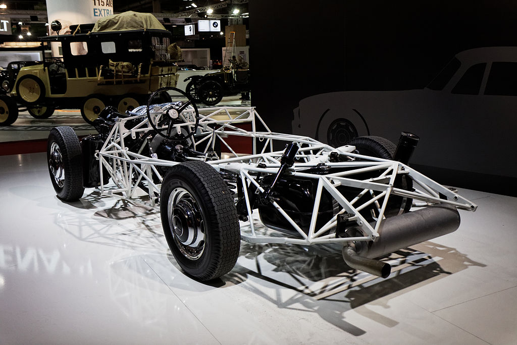 le châssis tubulaire de la 300 SL