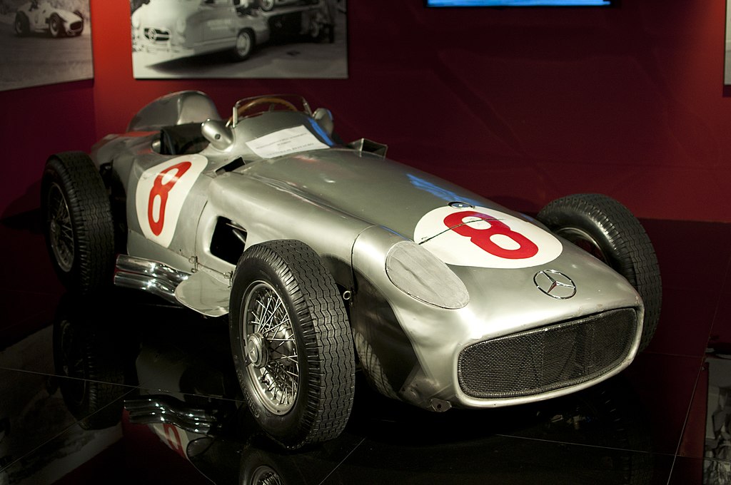 la Mercedes-Benz W196 R de 1954 au Musée national de l’automobile de Turin