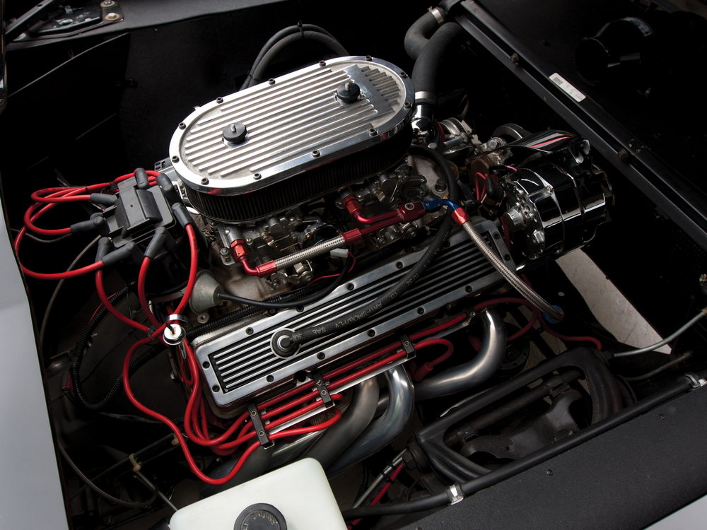 le moteur de la Batmobile 1966