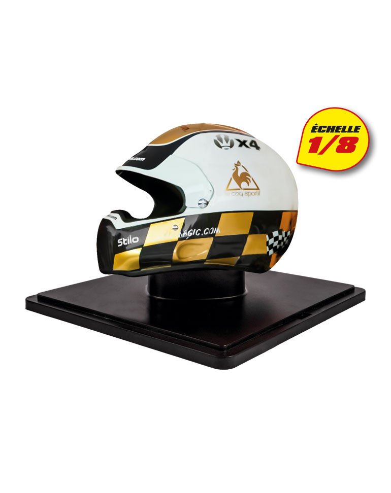 le casque du rallye de Monte-Carlo