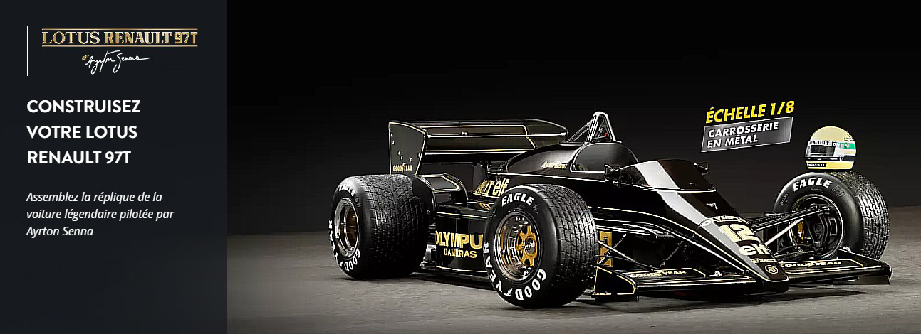 la maquette de la Lotus