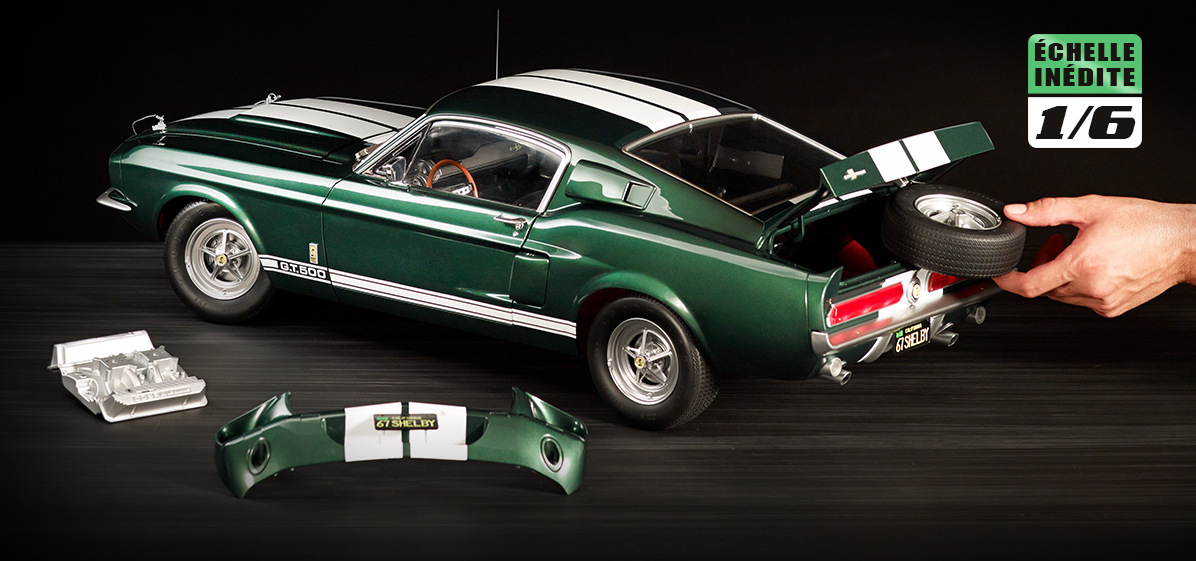 la maquette de la Ford Mustang Shelby GT500