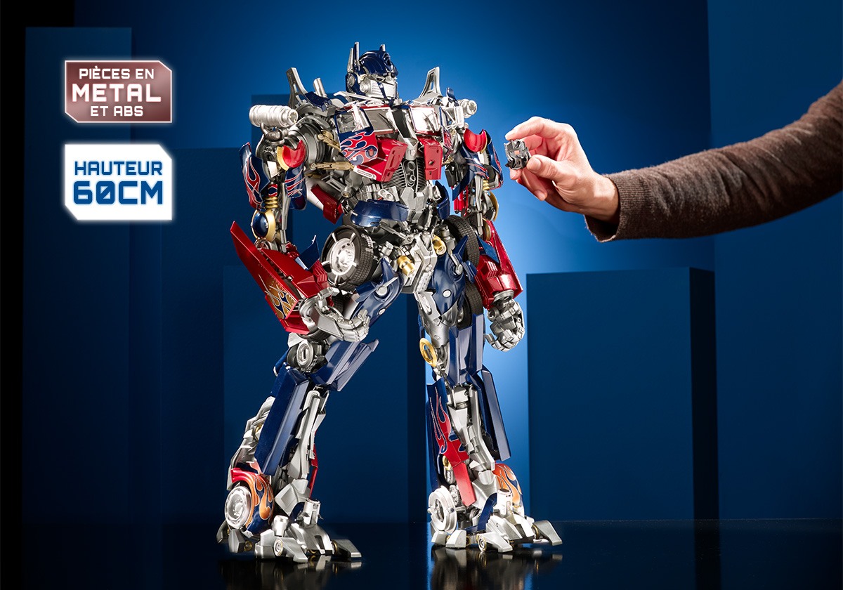 la maquette d'Optimus Prime