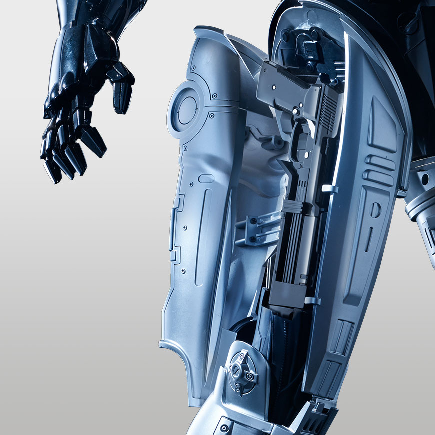 vue sur la cartouchière articulée