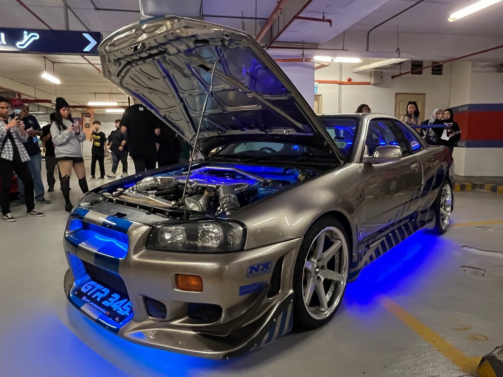 le moteur de la Nissan Skyline GT-R R34 Fast & Furious
