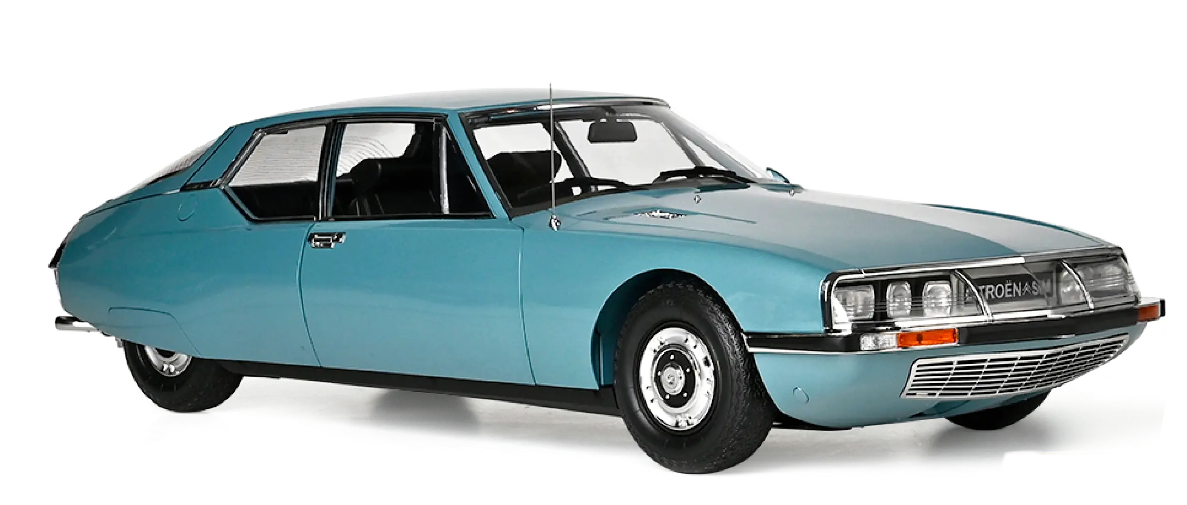 la maquette de la Citroën SM