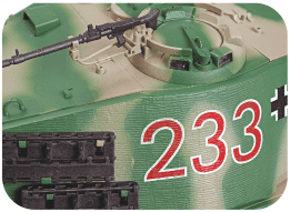 les caractéristiques de la maquette