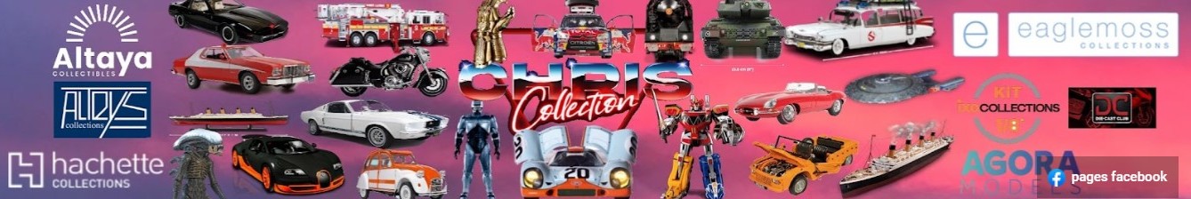 la bannière de la chaine YouTube de Chriscollection