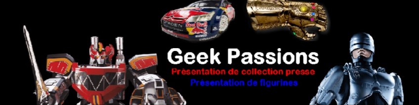la bannière de la chaine YouTube de Geek Passions