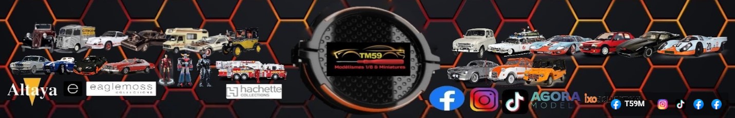 la bannière de la chaine YouTube de Thierry59 Modélismes