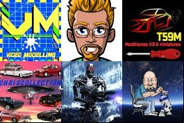 les logos des youtubeurs